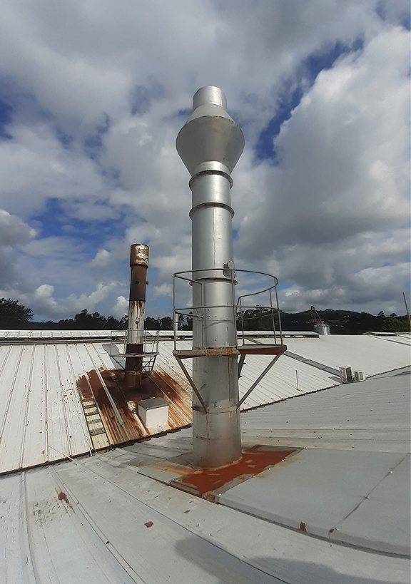 Chaminé industrial